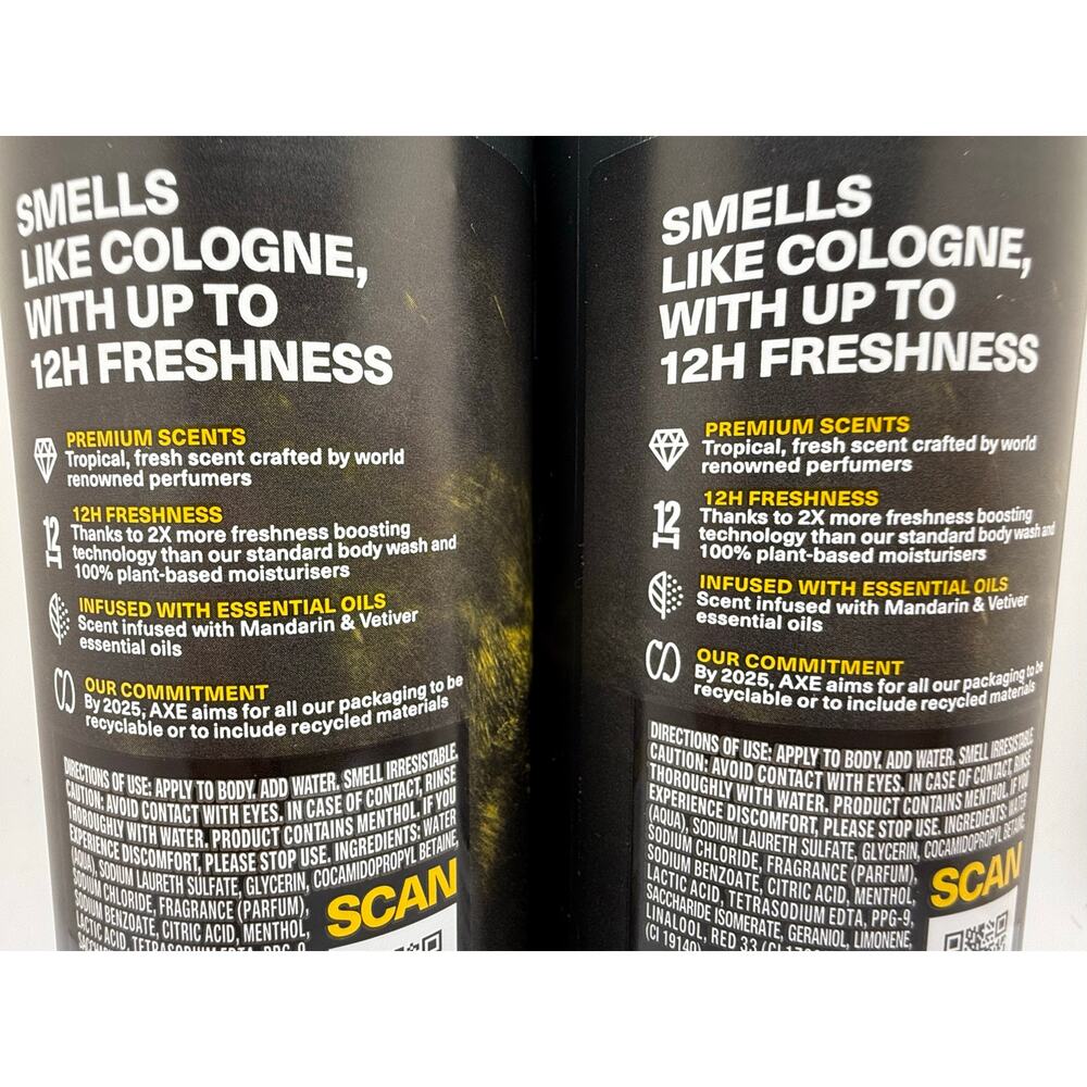 Axe Fine Fragrance Collection Men's Body Wash Golden Mango - Picture 4 of 4